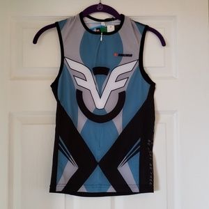 Womens Freespeed Biking Triathon Tank